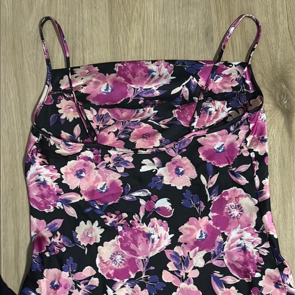 NWT Bebe Cowl Neck Slip Dress - Picture 3 of 3